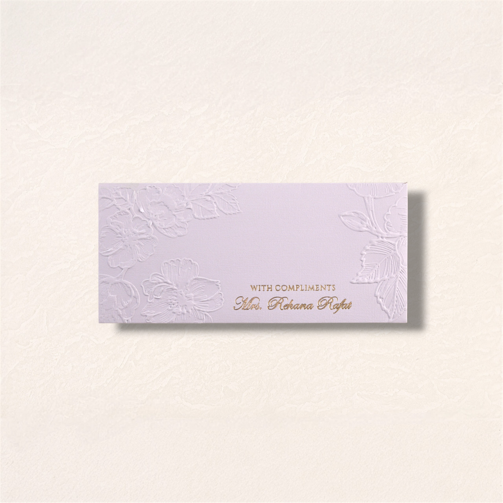 Gilded Signature Scallop Long