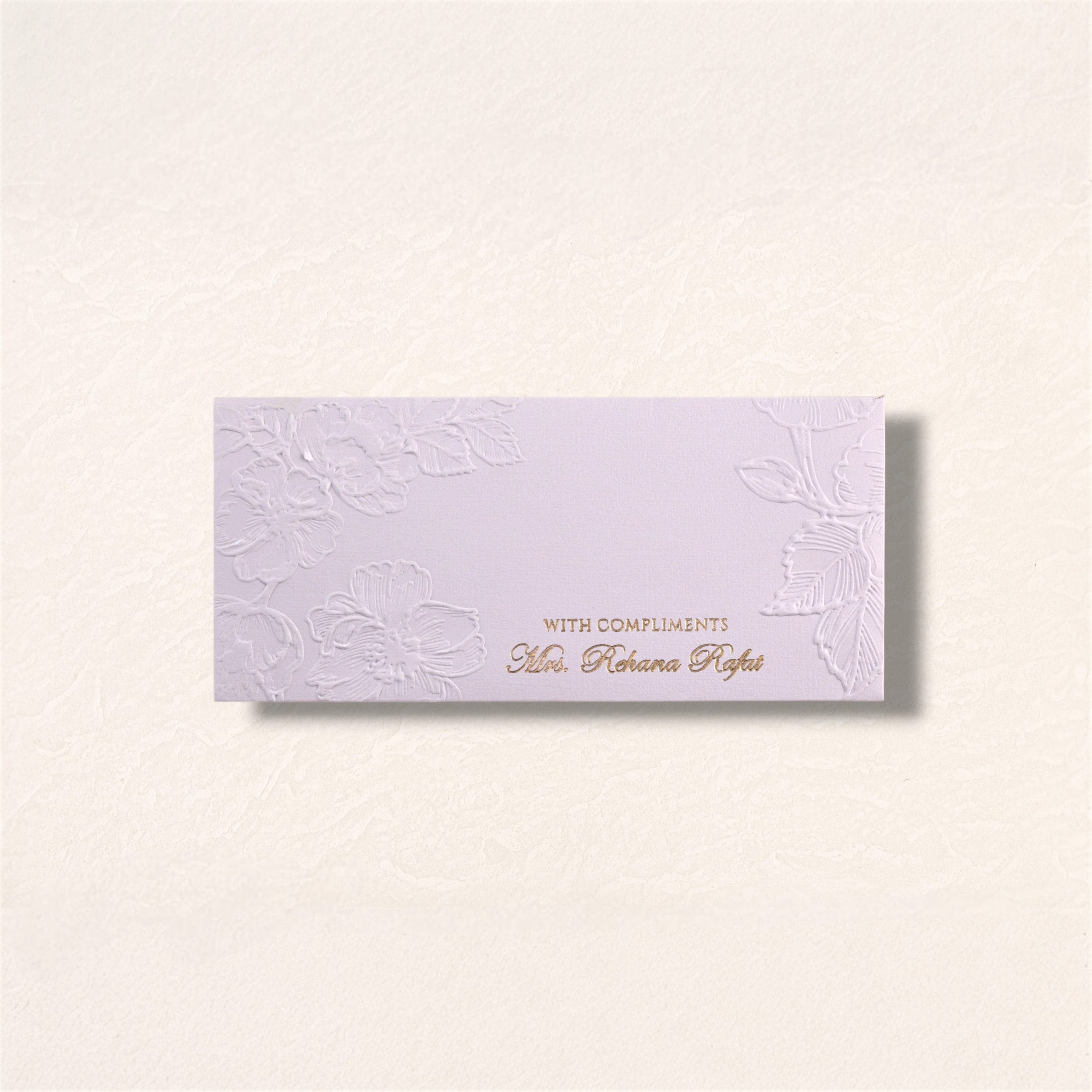 Gilded Signature Scallop Long