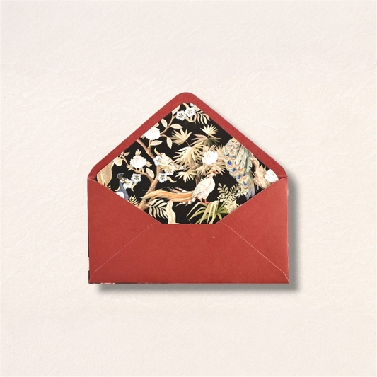 Noir Aviary Envelope Set
