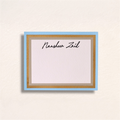 Sky Gilded Frame Card