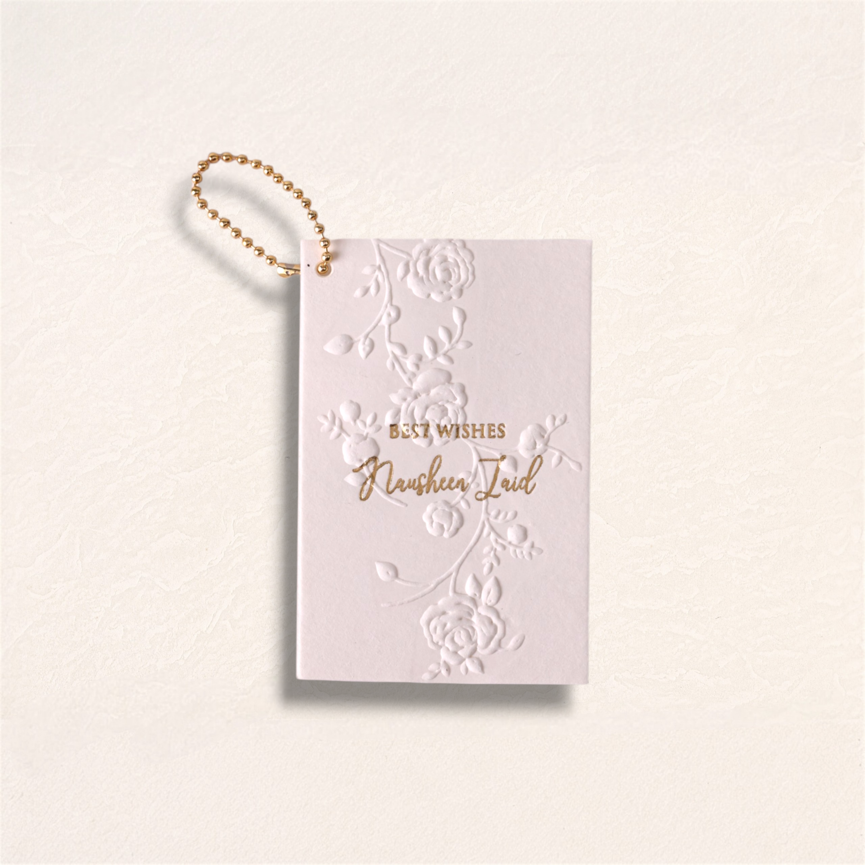 Engraved Bloom Tags