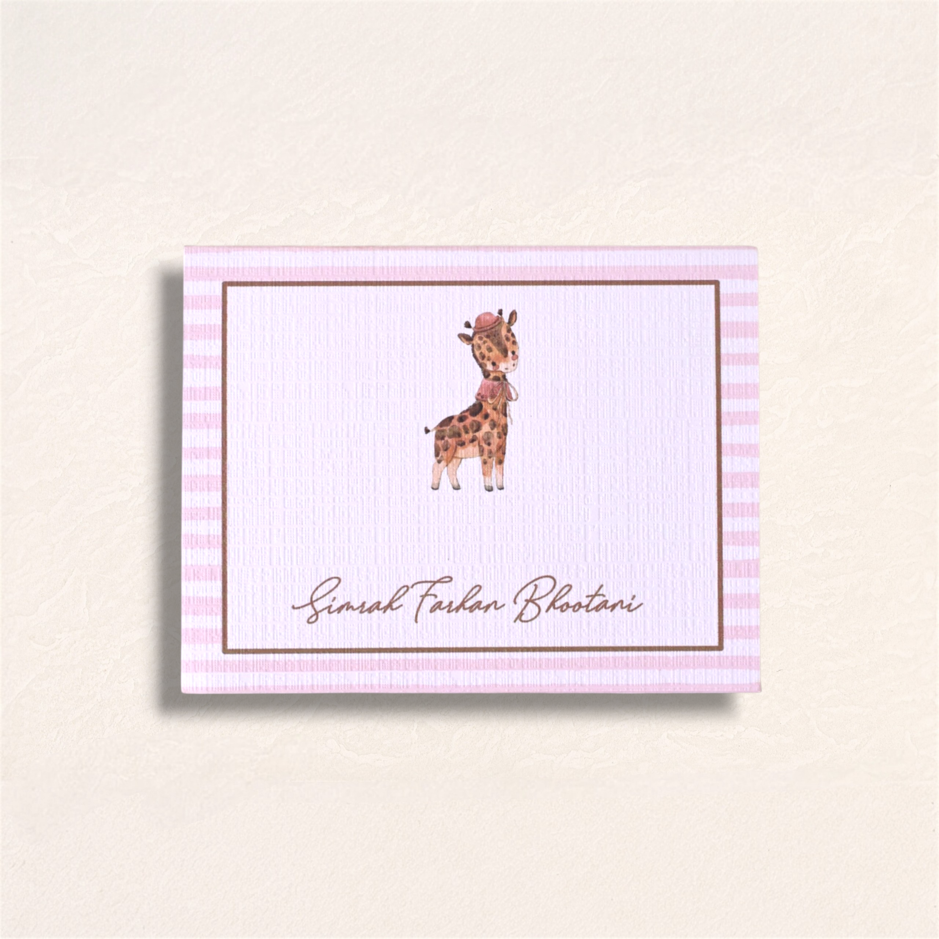 Little Safari Stationery