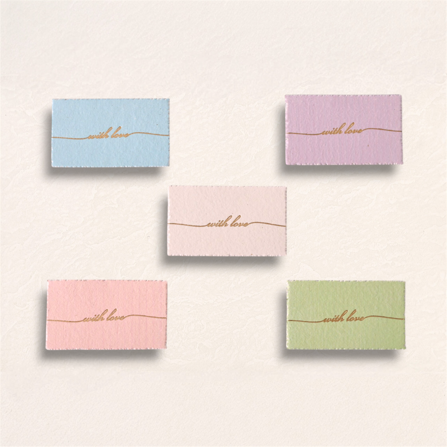 Recycled with love cards