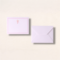 Blush Teddy stationery