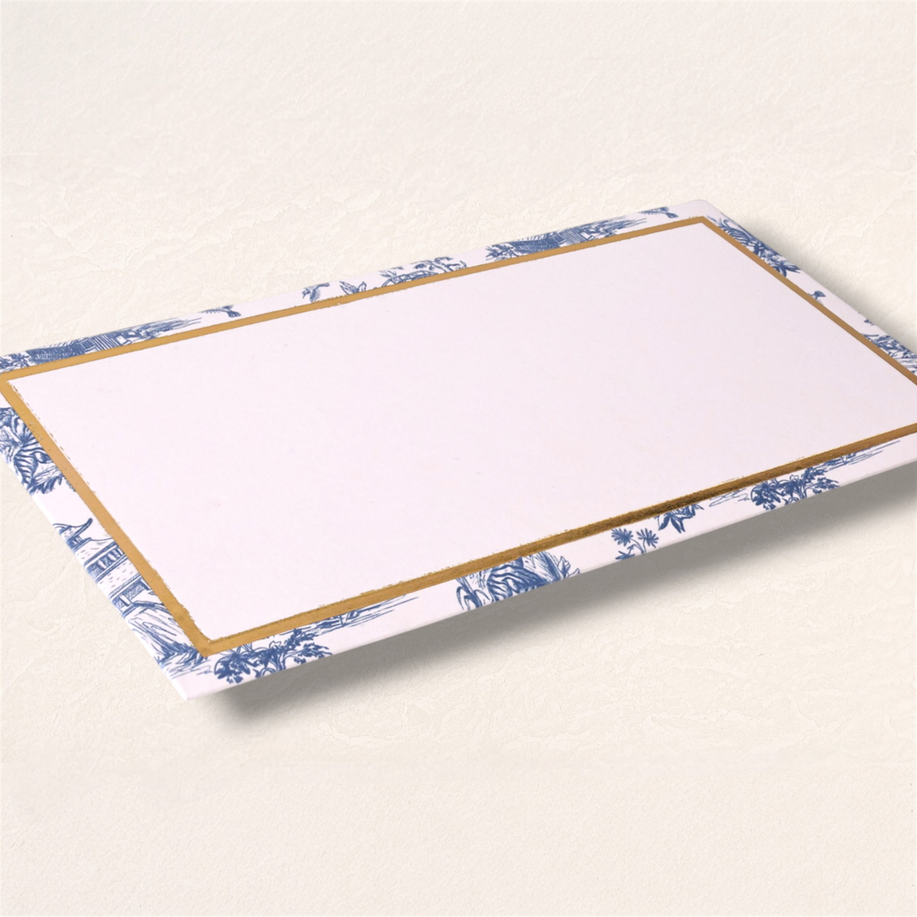 Chinoiserie Garden Envelope Set (Long)
