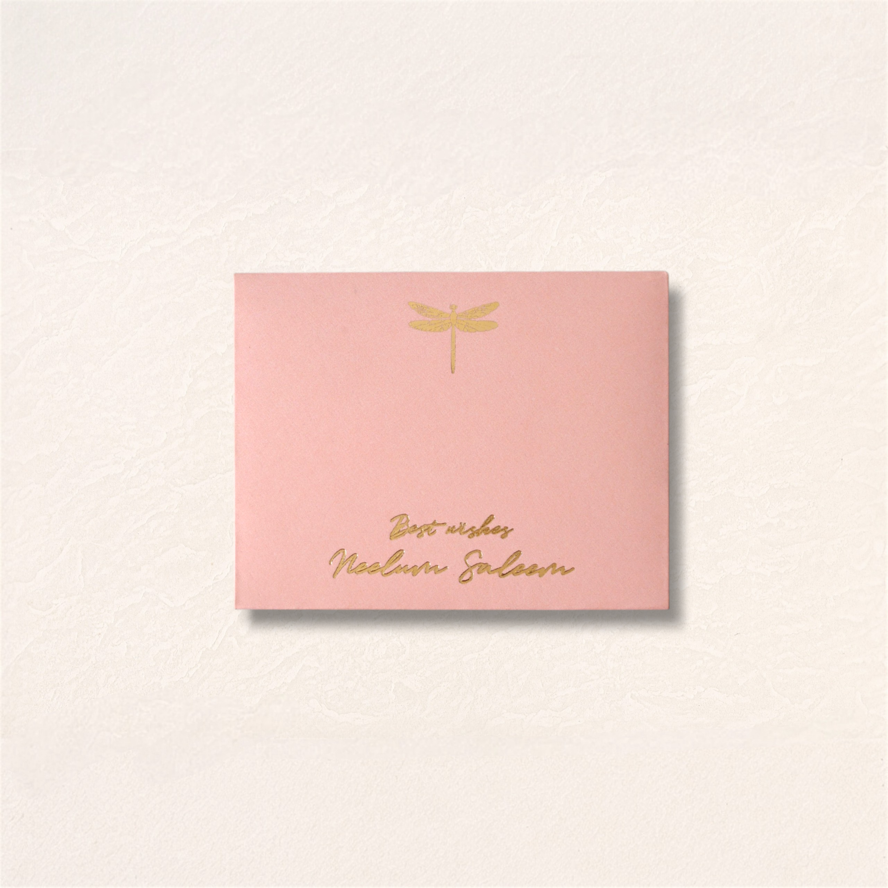 Blush Chevron Dragonfly Set