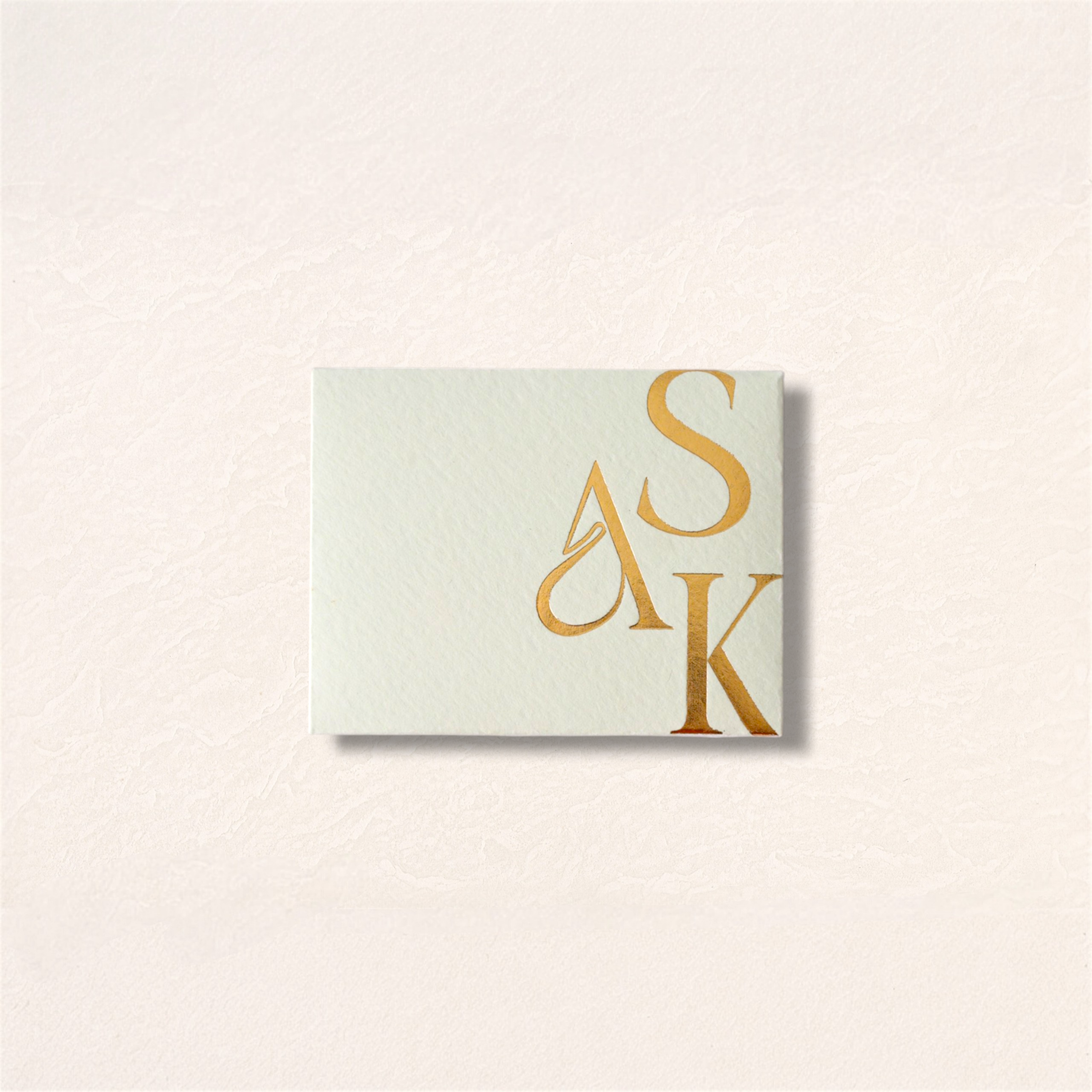 Gilded Monogram Set