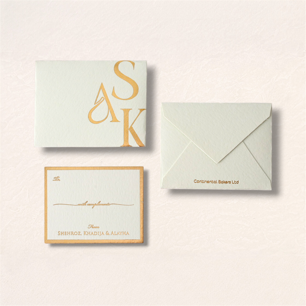 Gilded Monogram Set