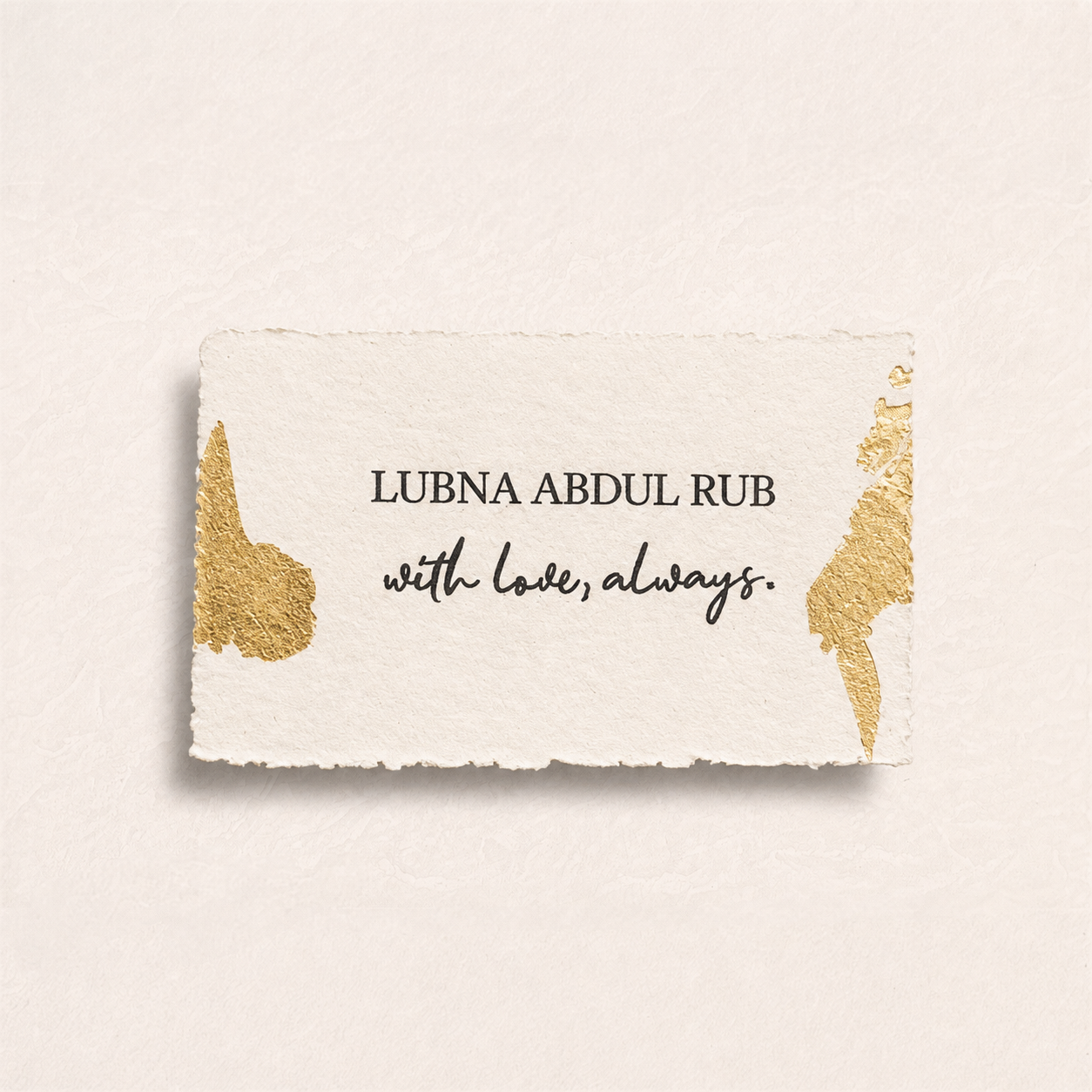 Handmade, goldleaf dekcled