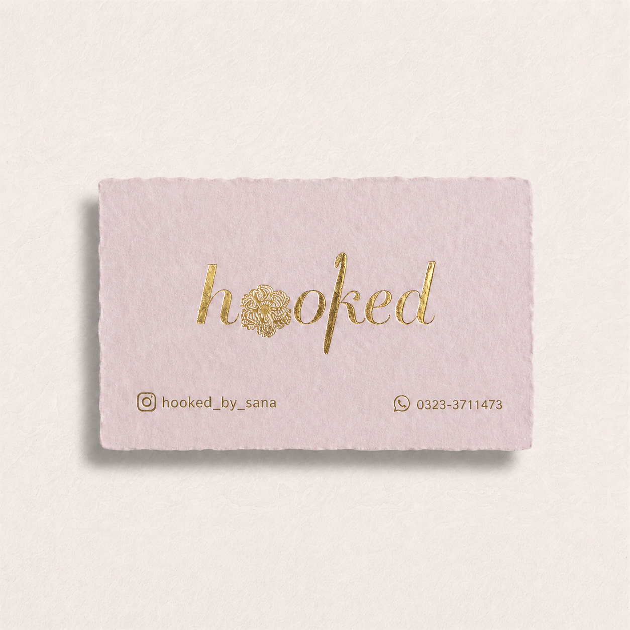 Foiled, Recycled & deckled set