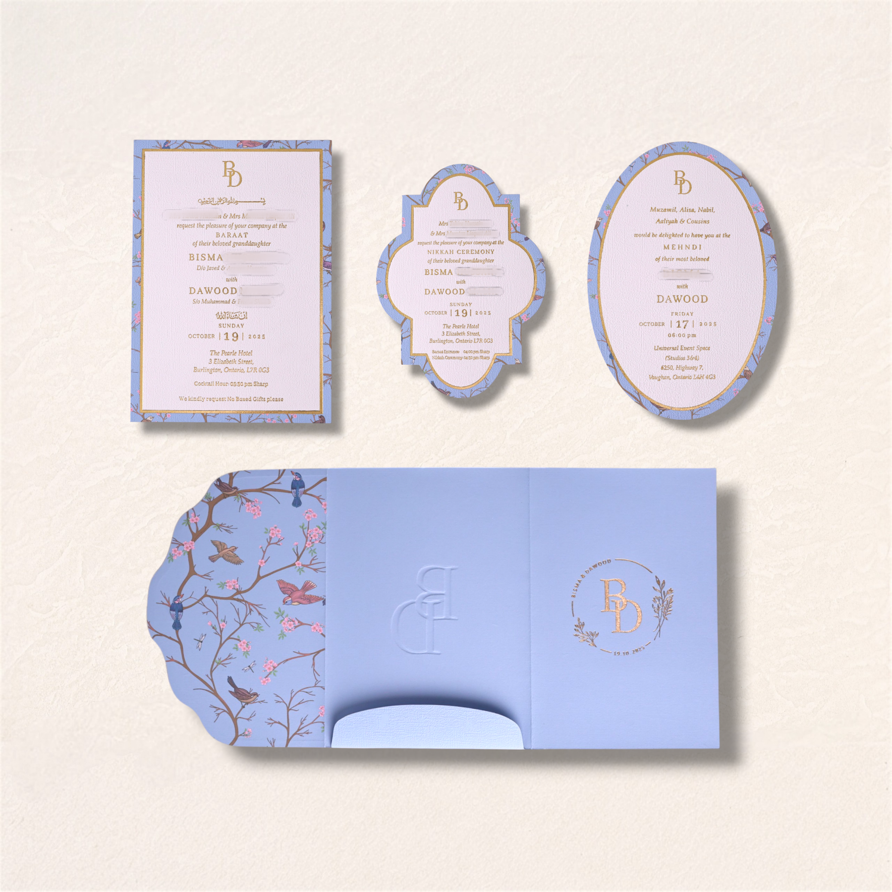 Birdsong Bloom Wedding Suite
