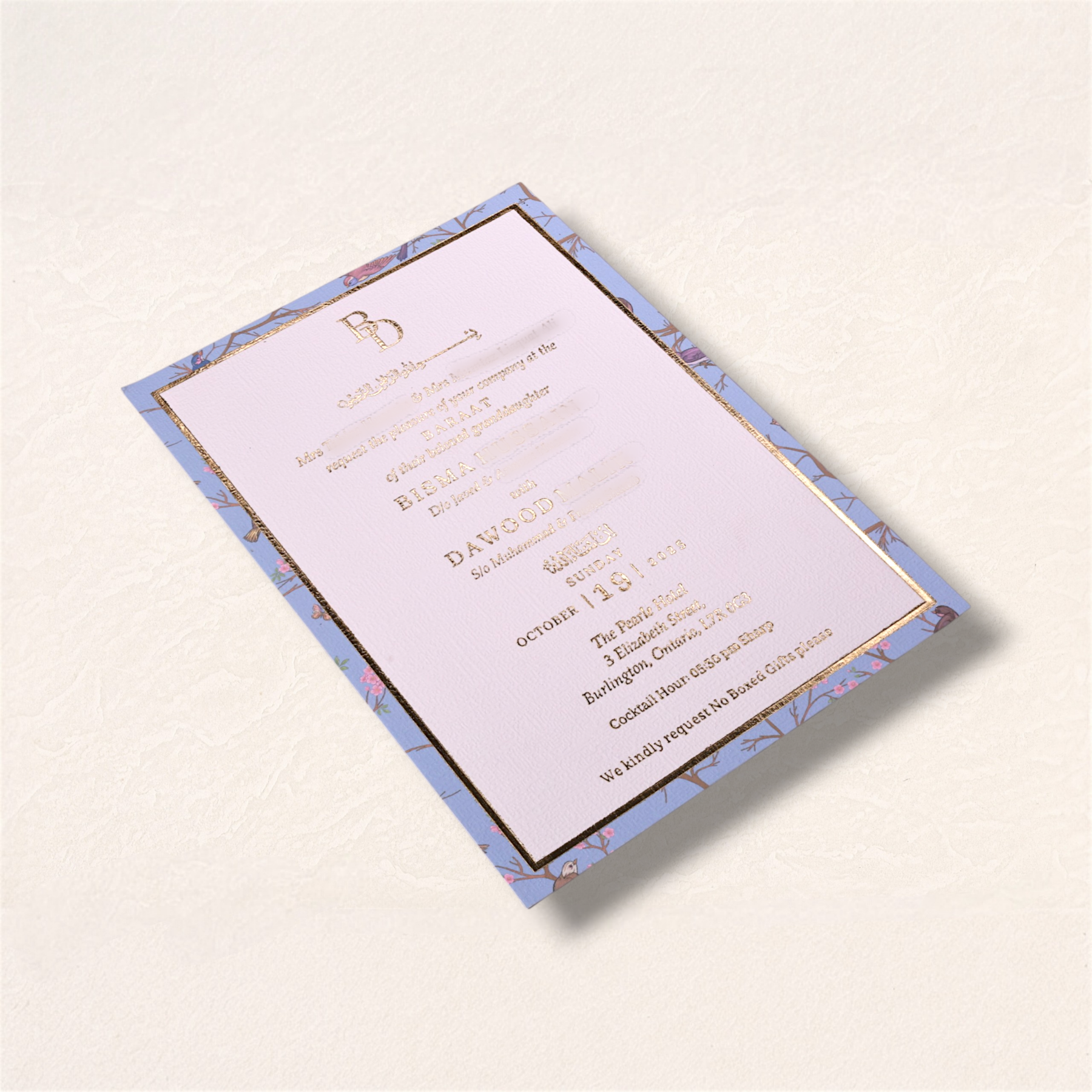Birdsong Bloom Wedding Suite